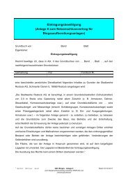 Eintragungsbewilligung (Anlage 6 zum Netzanschlussvertrag fÃ¼r ...