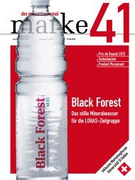 'Marke 41' , Ausgabe 1/2013 - SWR Media Services
