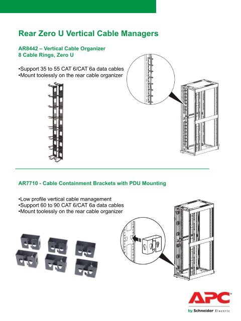 Enclosure and Rack Systems Cable Management - SWS a.s.
