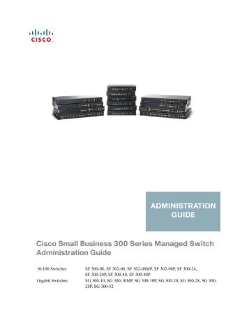 Cisco Small Business 300 Series Managed Switch ... - SWS a.s.