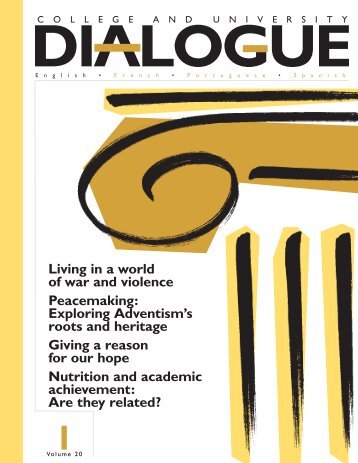 1 - College and University Dialogue - General Conference of ...