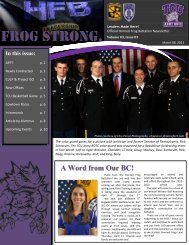 Spring 2013 - Army ROTC