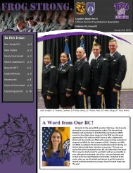 Spring 2013 - Army ROTC