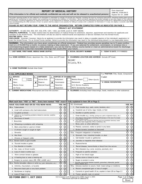 Da Form 2807 1 Pdf