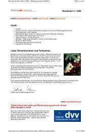 Dezember 2009 (PDF, 325 kB) - Bildungszentrum Gifhorn