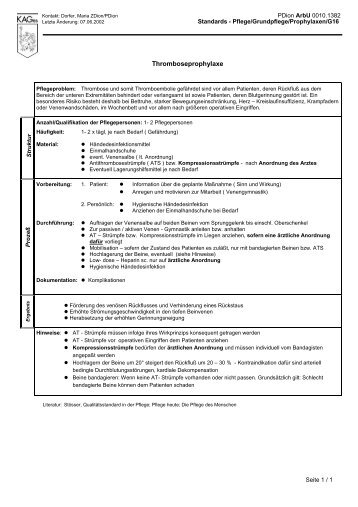 Thromboseprophylaxe