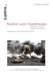Nyaba Leon Ouedraogo - La Galerie ParticuliÃ¨re