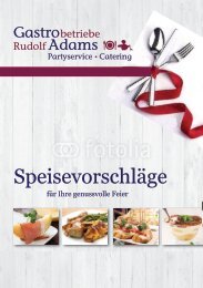 Speisevorschläge