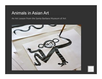 Monkey Art Lesson - Santa Barbara Museum of Art