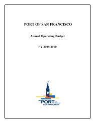 Fiscal Year 2009-10 - Port of San Francisco