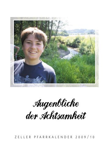 Augenblicke der Achtsamkeit