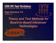 Theory and Test Methods for Board-to-Board Interposer ...