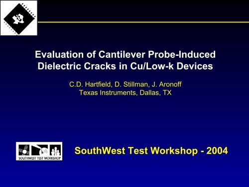 Evaluation of Cantilever Probe-Induced Dielectric Cracks
