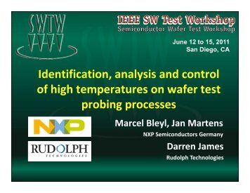 Identification, Analysis and Control of High Temperature Influences