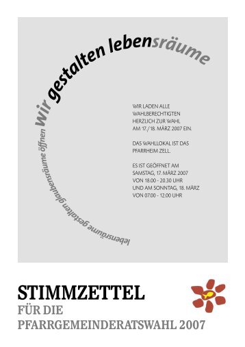 STIMMZETTEL