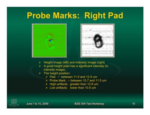 High Speed 3D Probe Mark Inspection - Semiconductor Wafer Test ...