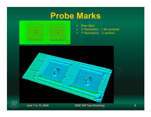 High Speed 3D Probe Mark Inspection - Semiconductor Wafer Test ...