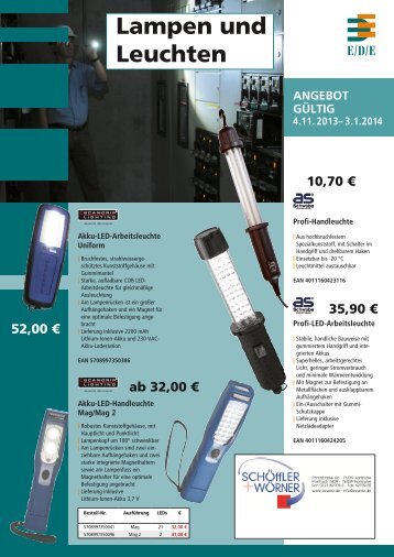 Lampen und Leuchten - SWWEB.de