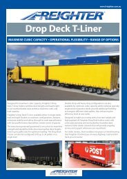 Drop Deck t-liner - Westnet Hosting