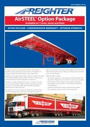 Air-STEEL - SX Trailers