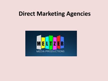 Direct Marketing Agencies