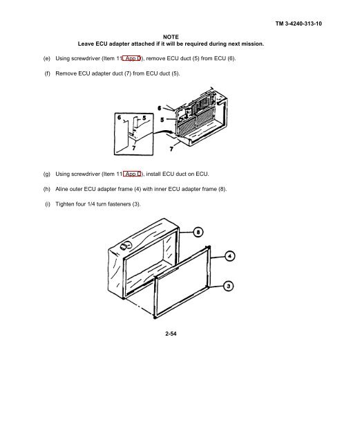 TM 3-4240-313-10 OPERATOR'S MANUAL SIMPLIFIED ...