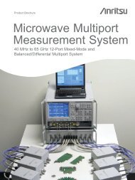 Anritsu Multiport - ELSINCO