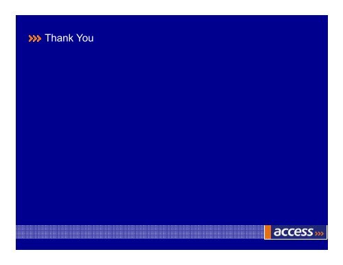 2009 Full Year & 2010 First Quarter Result Presentation - Access Bank