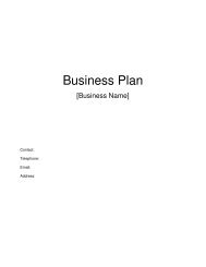 Business Plan - Access Bank