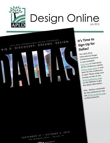 Design Online - Association of Professional Landscape Designers