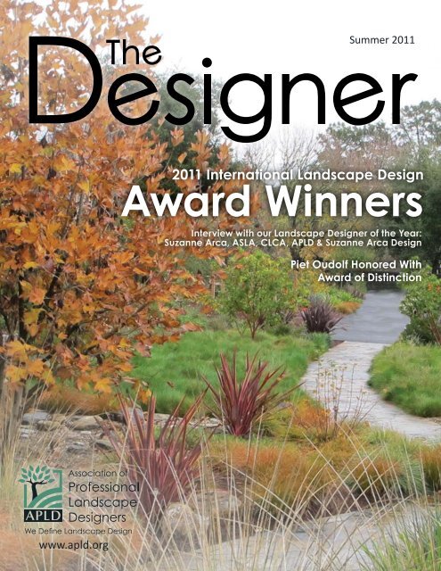 Award Winners - Association of Professional Landscape Designers