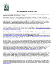 APLD Members in the News - 2010 - Association of Professional ...