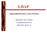 LDAP Lightweight Directory Access Protocol