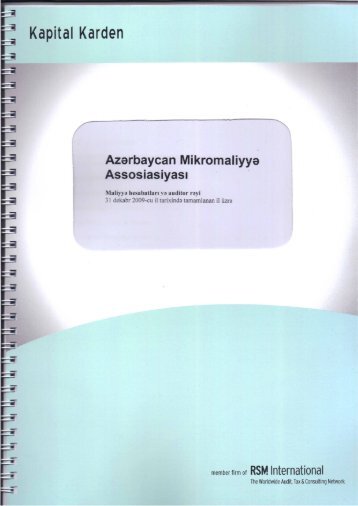 AMFA Audit Hesabatı_2009