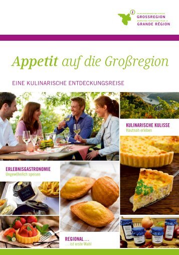 TMG Kulinarik-Beileger – Appetit auf die Großregion