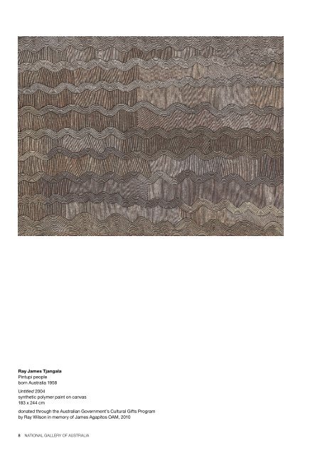 foundation annual report 2009â10 - National Gallery of Australia