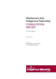 Download consultation report - National Gallery of Australia