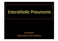 Interstitielle Pneumonie - Diagnostikum Graz