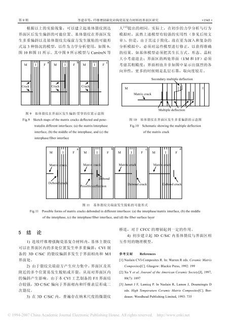 纤维增韧碳化硅陶瓷基复合材料的界面区研究 - 沈阳材料科学国家 ...