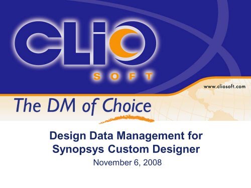 Custom Designer - Synopsys