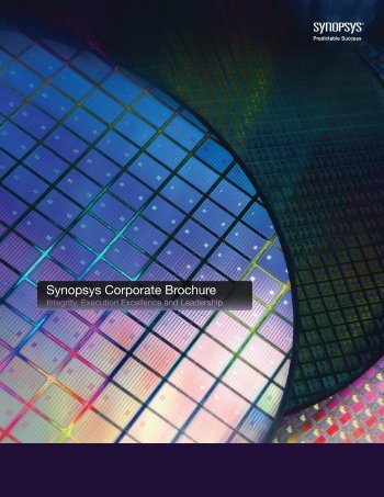 Synopsys Corporate Brochure - Synopsys.com