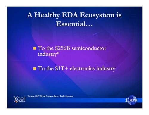 EDA is an Ecosystem: Interoperability and the Interoperability and ...