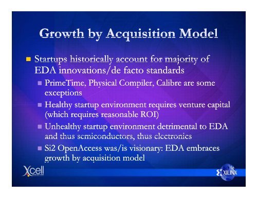 EDA is an Ecosystem: Interoperability and the Interoperability and ...