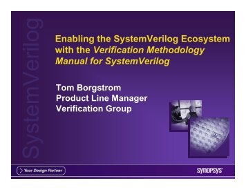 (VMM) for SystemVerilog - Synopsys.com