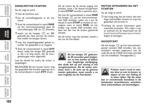 603.81.058 Fiat Panda Instructie - Fiat-Service.nl - Informatie ...