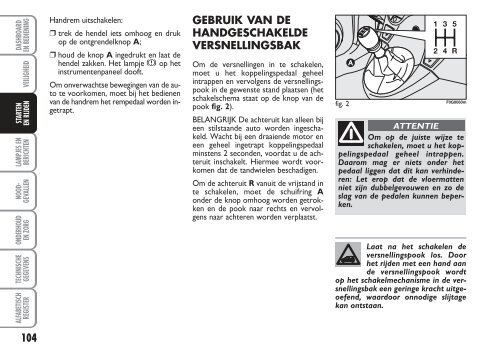 603.81.058 Fiat Panda Instructie - Fiat-Service.nl - Informatie ...