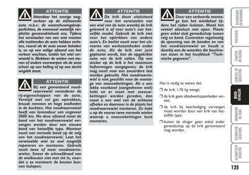 603.81.058 Fiat Panda Instructie - Fiat-Service.nl - Informatie ...