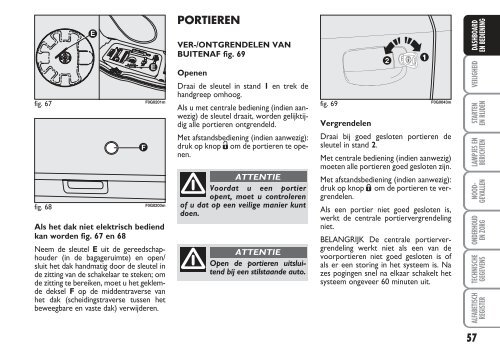 603.81.058 Fiat Panda Instructie - Fiat-Service.nl - Informatie ...