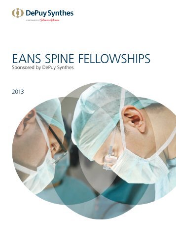 EANS SPINE FELLOWSHIPS - Synthes