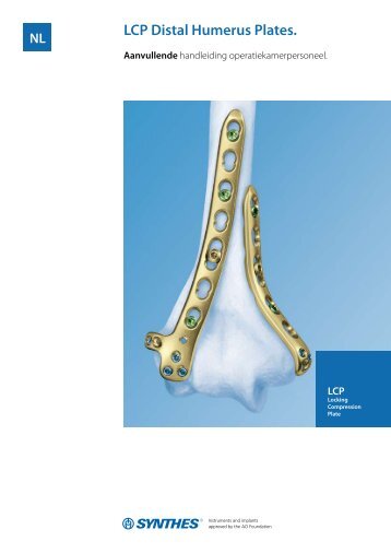 LCP Distal Humerus Plates. - Synthes